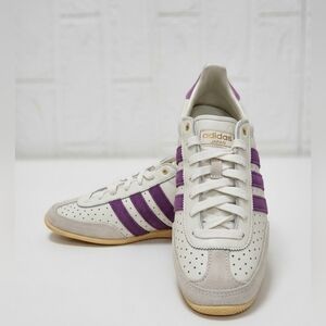 Adidas Japan Low White Purple Sneakers Gum Sole Size 8.5